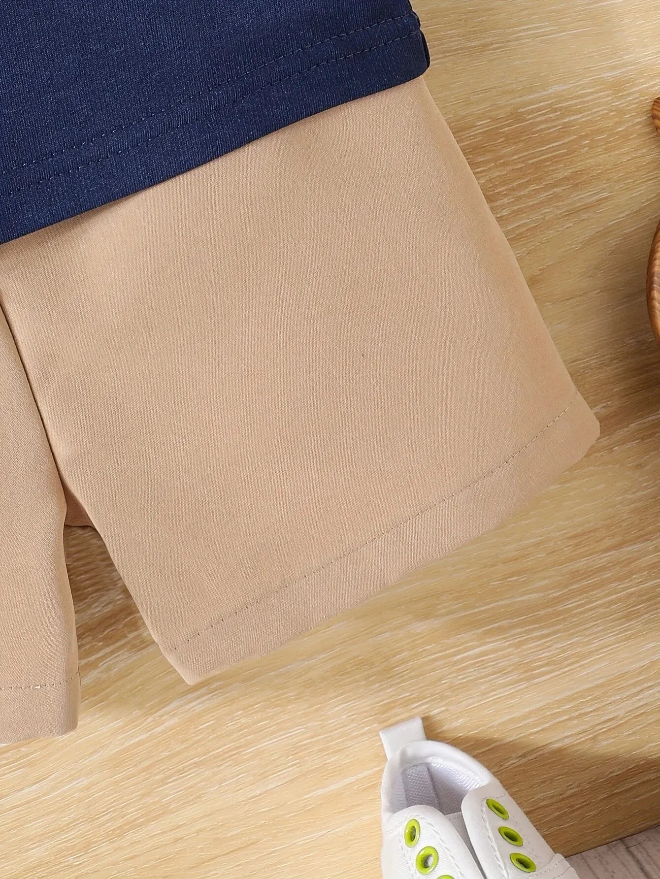 🧢 "Pequeño Gran Caballero": Conjunto de Verano con Estilo Escocés y Deportivo