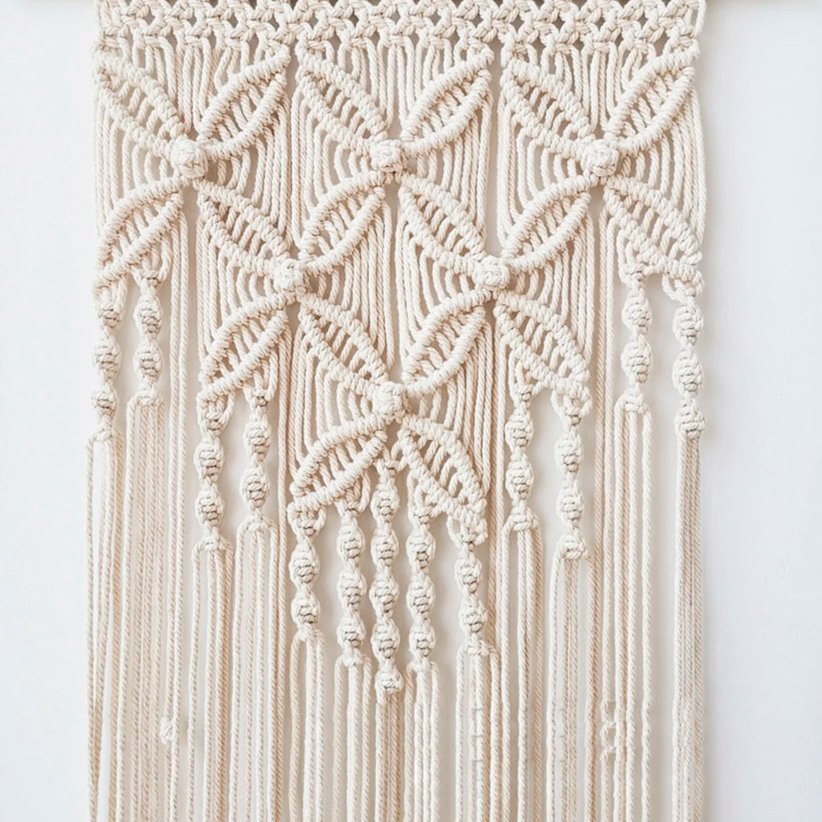 Tapiz de Macramé para Pared – Decoración Bohemia Tejida a Mano en Algodón