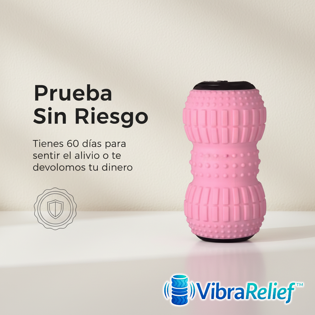 VibraRelief™ – Rodillo Vibratorio para Alivio Muscular Profundo