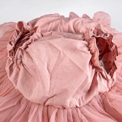 Falda Tutú para Bebé Niña con Bombacha y Diadema – Conjunto Tull Suave y Esponjoso