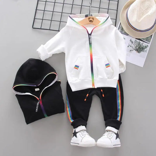 Conjunto Deportivo "Rainbow Adventure" – Estilo y Comodidad para Niños