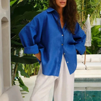 Blusa Blanca Elegante Aura