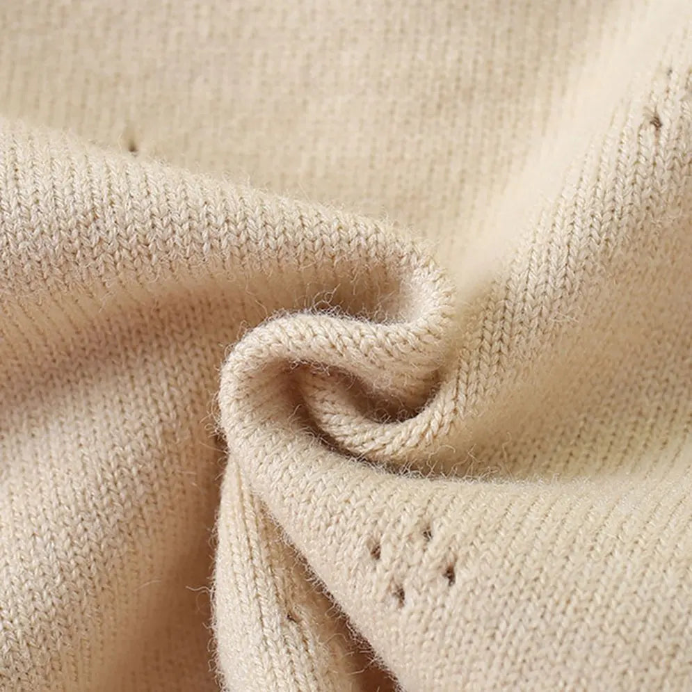 Suéter Tejido para Bebé Niña – Chaqueta Infantil de Manga Larga Estilo Coreano Princesa