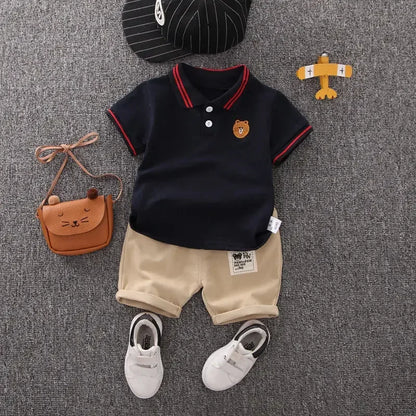 🧸 Conjunto de Algodón Puro con Estampado Divertido