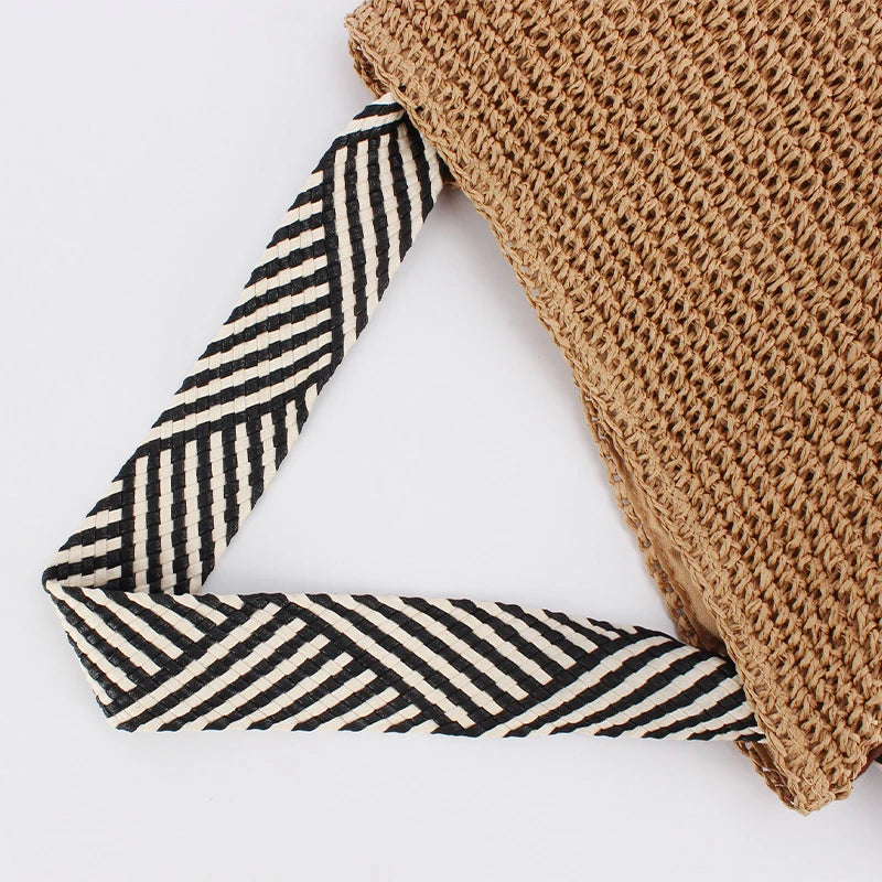 Bolso Tote Boho Artisanal – Edición Contrast