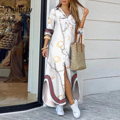 Vestido Camisero Largo - Elegancia y Estilo para Cada Ocasión