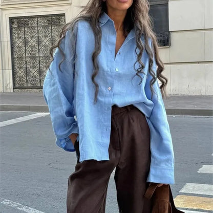 Blusa Blanca Elegante Aura