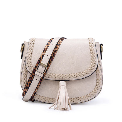 Bolso Crossbody Vintage Leopardo