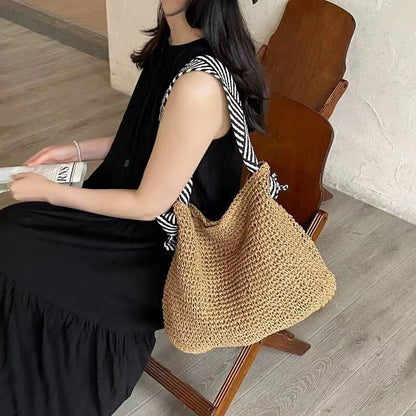 Bolso Tote Boho Artisanal – Edición Contrast