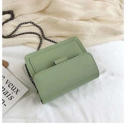 Bolso Cuadrado para Mujer con Cierre Metálico – Bolso Casual de Hombro y Bandolera