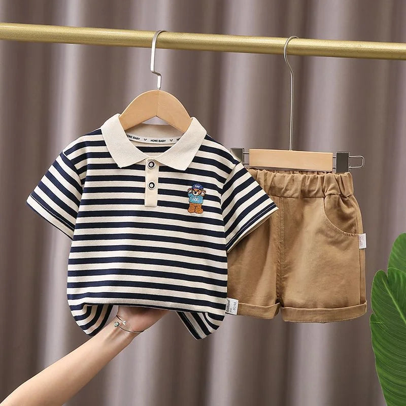 🧸 Conjunto de Algodón Puro con Estampado Divertido