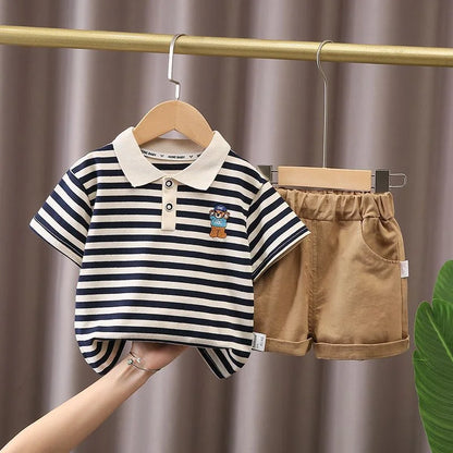 🧸 Conjunto de Algodón Puro con Estampado Divertido