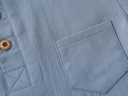 Camisa Infantil de Verano para Niño – Manga Corta Estilo Coreano con Cuello en V