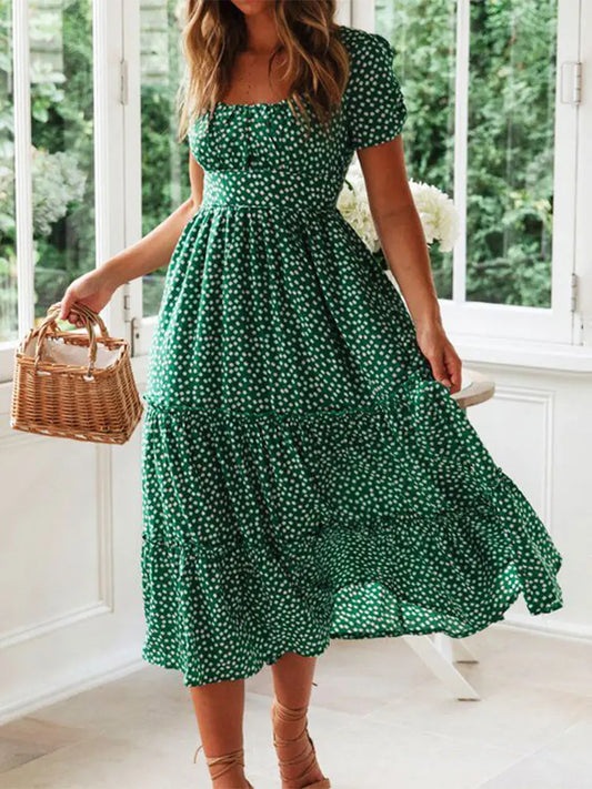 Vestido Romántico – Elegancia Vintage y Estilo "Cottage Core"
