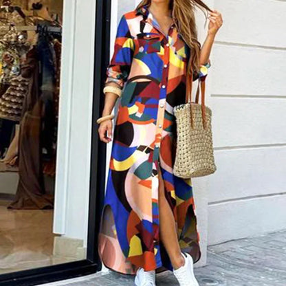 Vestido Camisero Largo - Elegancia y Estilo para Cada Ocasión