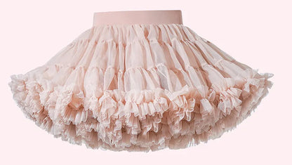 Falda Petticoat de Tul para Niñas – Falda Princesa Estilo Tutu Dulce y Elegante