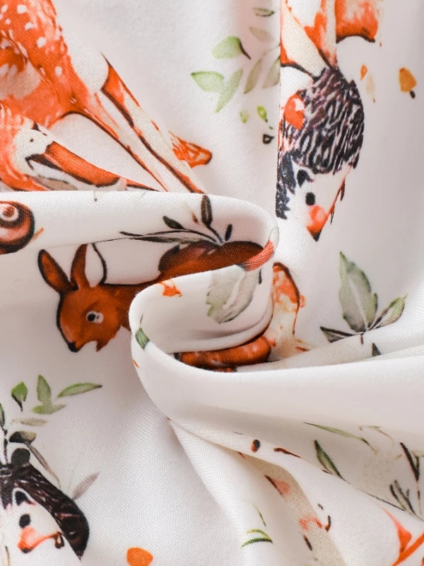 Mameluco "Bosque Encantado": Ropa de Bebé Unisex con Gorrito a Juego - Ideal para Sesión de Fotos