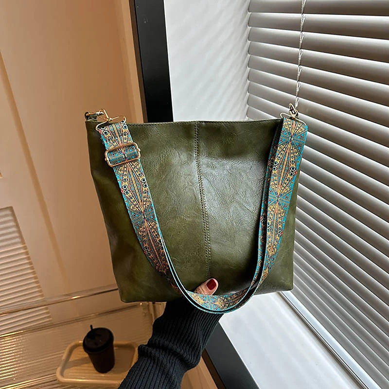 Bolso Bucket Aura Boho Vintage