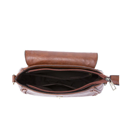 Bolso Crossbody Vintage Leopardo