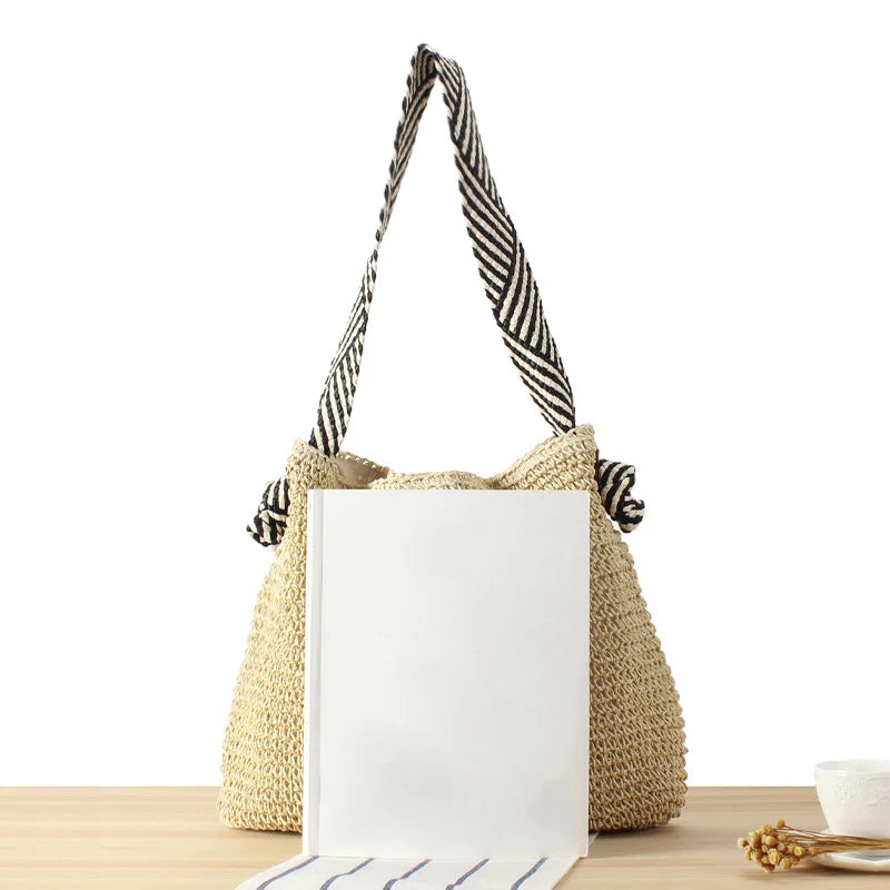 Bolso Tote Boho Artisanal – Edición Contrast