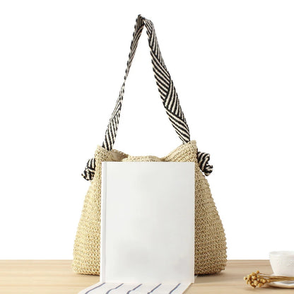 Bolso Tote Boho Artisanal – Edición Contrast