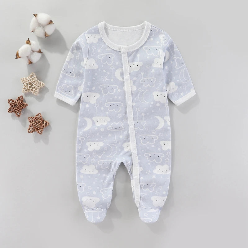 Mameluco de Algodón Premium para Bebé Unisex - Diseño de Dibujos Animados
