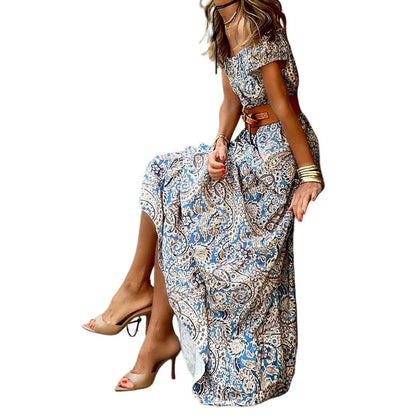 Vestido Maxi Boho Chic – Elegancia Bohemia y Libertad