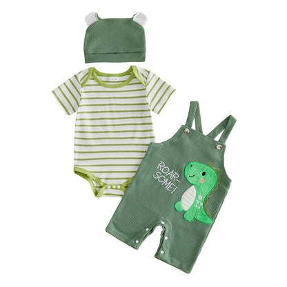Estilo y Ternura! Outfit de Veranito para Bebé con Adorable Bordado de Animal