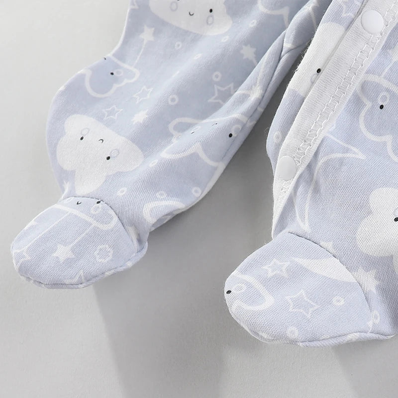 Mameluco de Algodón Premium para Bebé Unisex - Diseño de Dibujos Animados