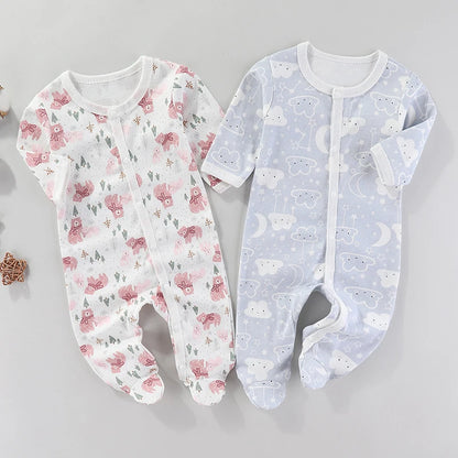 Mameluco de Algodón Premium para Bebé Unisex - Diseño de Dibujos Animados