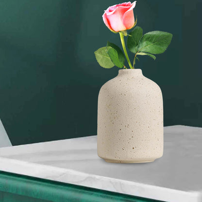 Jarrón Decorativo de Cerámica Estilo Nórdico – Vaso Floral Boho para Hogar