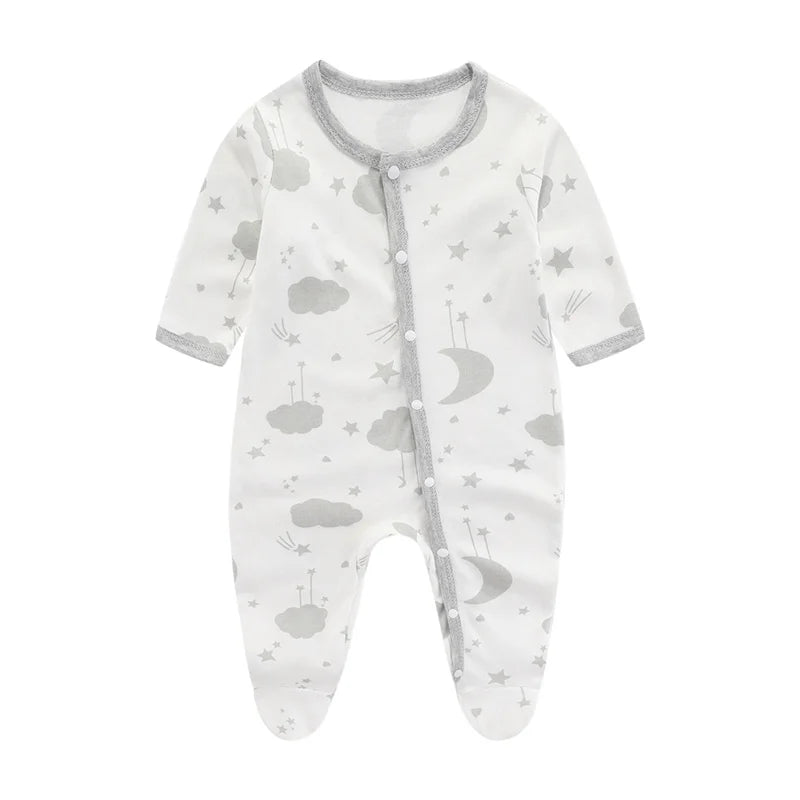 Mameluco de Algodón Premium para Bebé Unisex - Diseño de Dibujos Animados