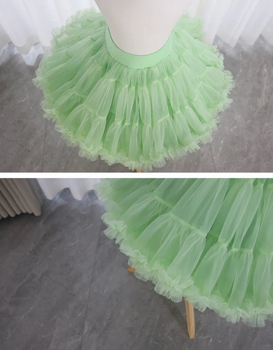 Falda Petticoat de Tul para Niñas – Falda Princesa Estilo Tutu Dulce y Elegante