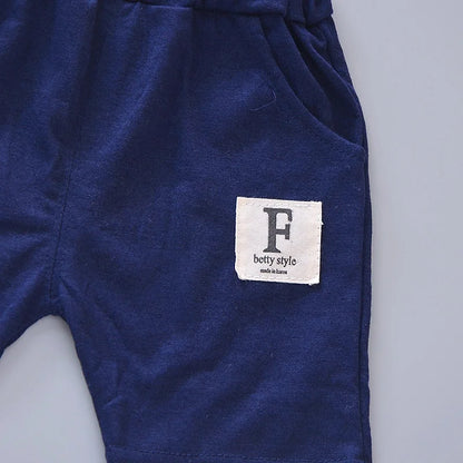🌟 "Rayitos de Sol": Conjunto de Camisa Estampada y Shorts para Pequeños Aventureros