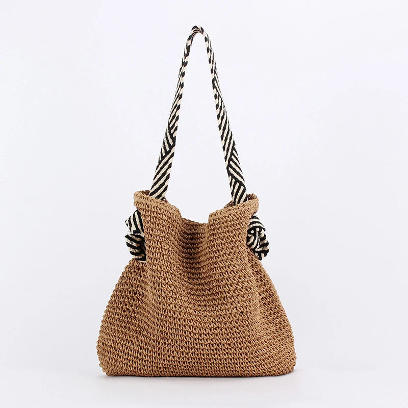 Bolso Tote Boho Artisanal – Edición Contrast
