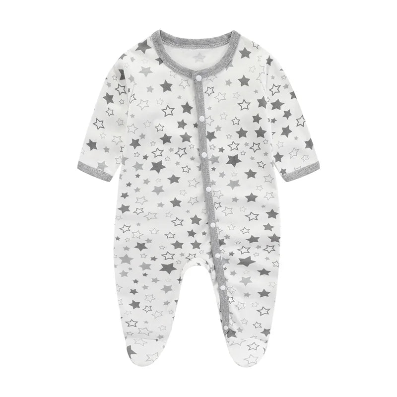 Mameluco de Algodón Premium para Bebé Unisex - Diseño de Dibujos Animados