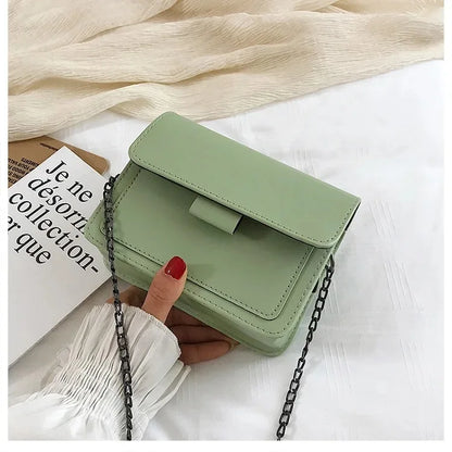Bolso Cuadrado para Mujer con Cierre Metálico – Bolso Casual de Hombro y Bandolera