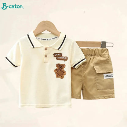 🧸 Conjunto de Algodón Puro con Estampado Divertido