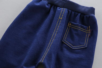 Conjunto Infantil de 2 Piezas para Bebés y Niños – Sudadera con Capucha y Pantalón Casual