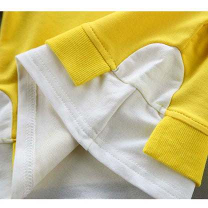 Conjunto Infantil de 2 Piezas para Bebés y Niños – Sudadera con Capucha y Pantalón Casual