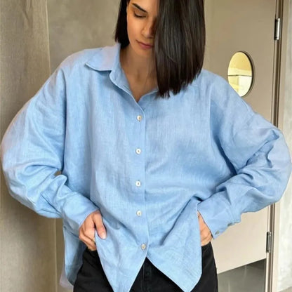 Blusa Blanca Elegante Aura