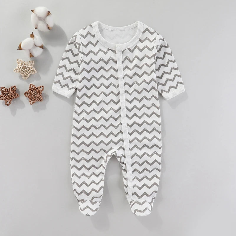 Mameluco de Algodón Premium para Bebé Unisex - Diseño de Dibujos Animados
