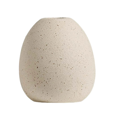 Jarrón Decorativo de Cerámica Estilo Nórdico – Vaso Floral Boho para Hogar