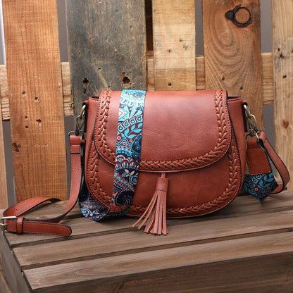 Bolso Crossbody Vintage Leopardo