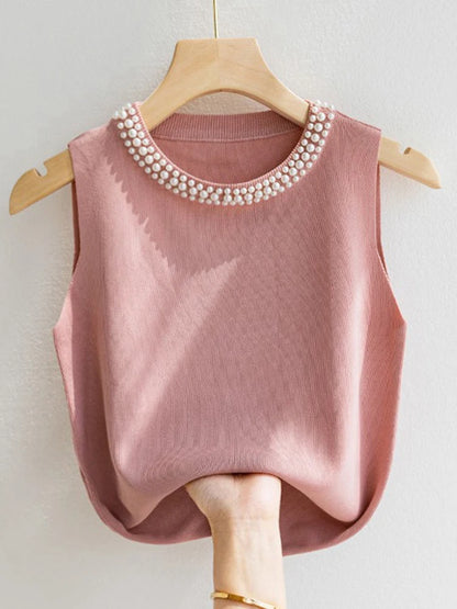 Top Corto Romántico de Verano con Detalles Delicados