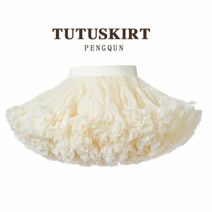 Falda Petticoat de Tul para Niñas – Falda Princesa Estilo Tutu Dulce y Elegante