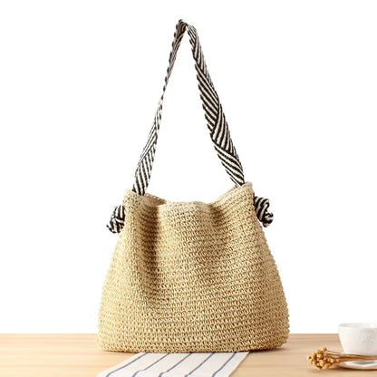 Bolso Tote Boho Artisanal – Edición Contrast