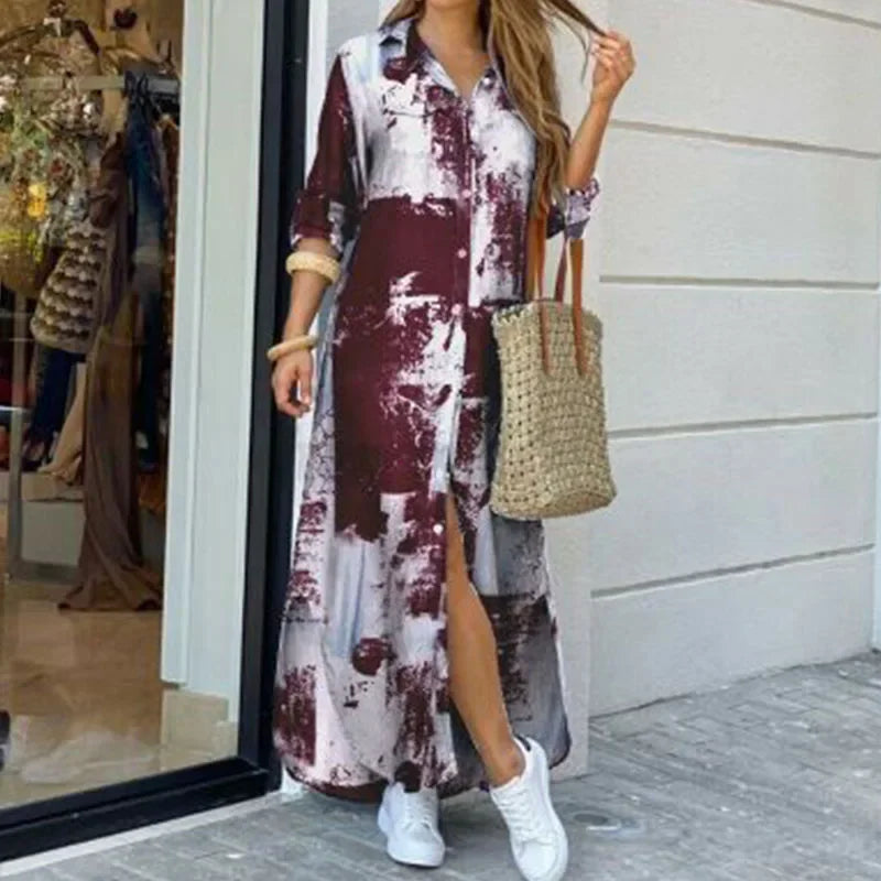 Vestido Camisero Largo - Elegancia y Estilo para Cada Ocasión