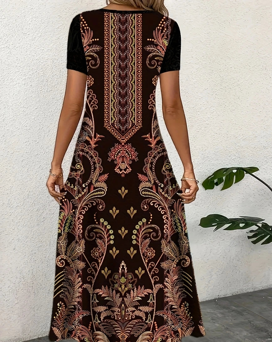 ✨ Vestido Sueño Mediterráneo Aura - Fluidez, Encanto y Estilo Natural