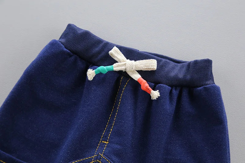 Conjunto Infantil de 2 Piezas para Bebés y Niños – Sudadera con Capucha y Pantalón Casual